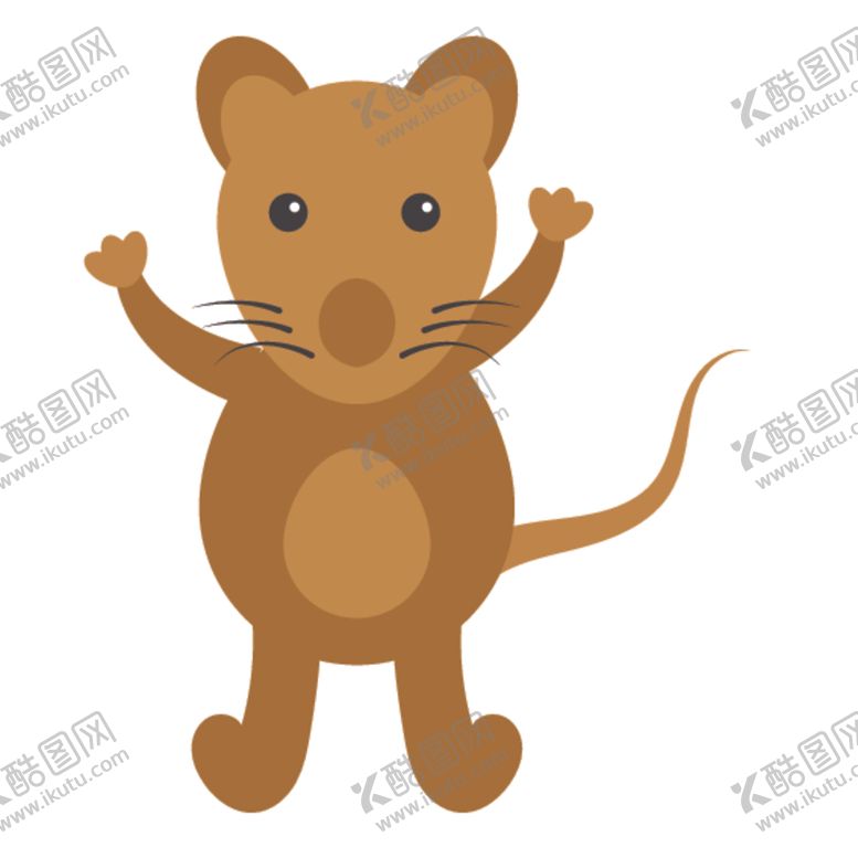 编号：46384007021644178180【酷图网】源文件下载-呆萌可爱小动物插画