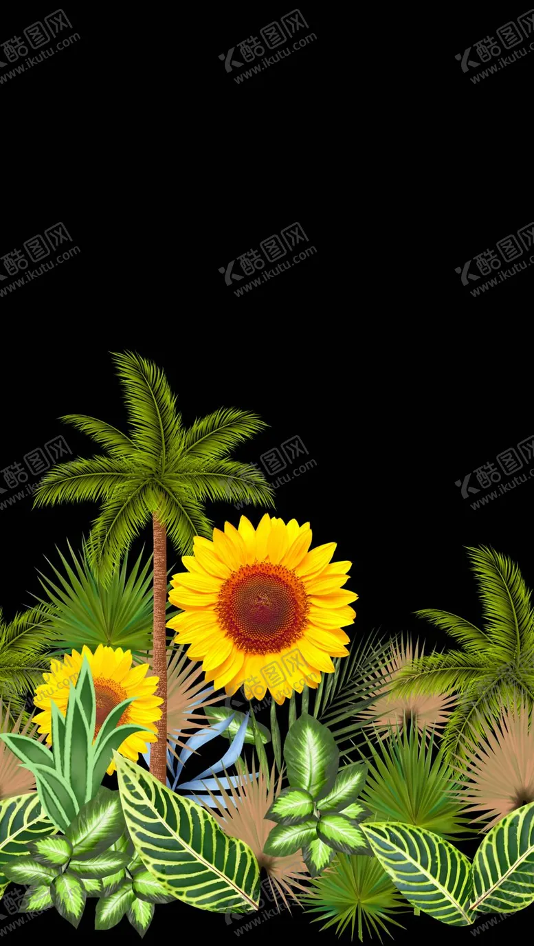 编号：39740210020231443297【酷图网】源文件下载-定位花手绘花