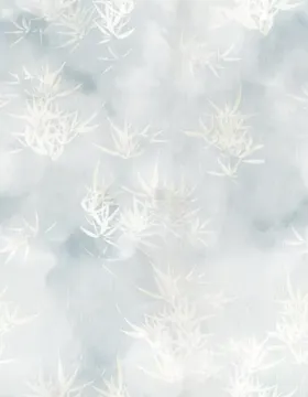 扎染叶子水彩手绘大牌花