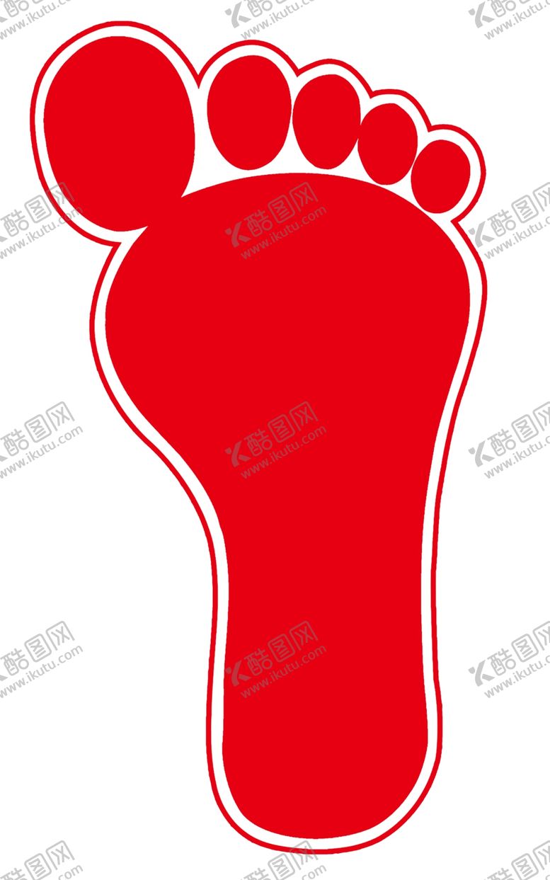 编号：34194606250435479490【酷图网】源文件下载-脚印