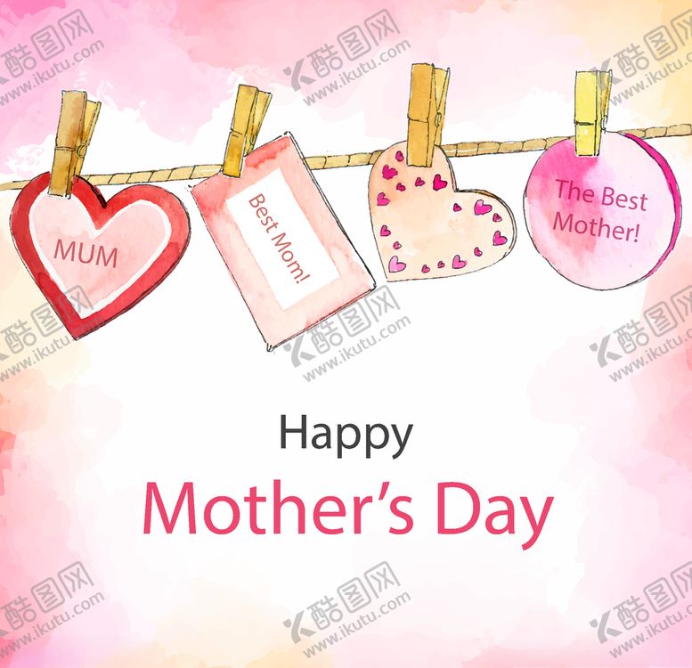 编号：39509010081641345673【酷图网】源文件下载-母亲节感恩海报