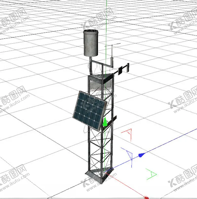 编号：45977402082306047477【酷图网】源文件下载-C4D模型电线杆子