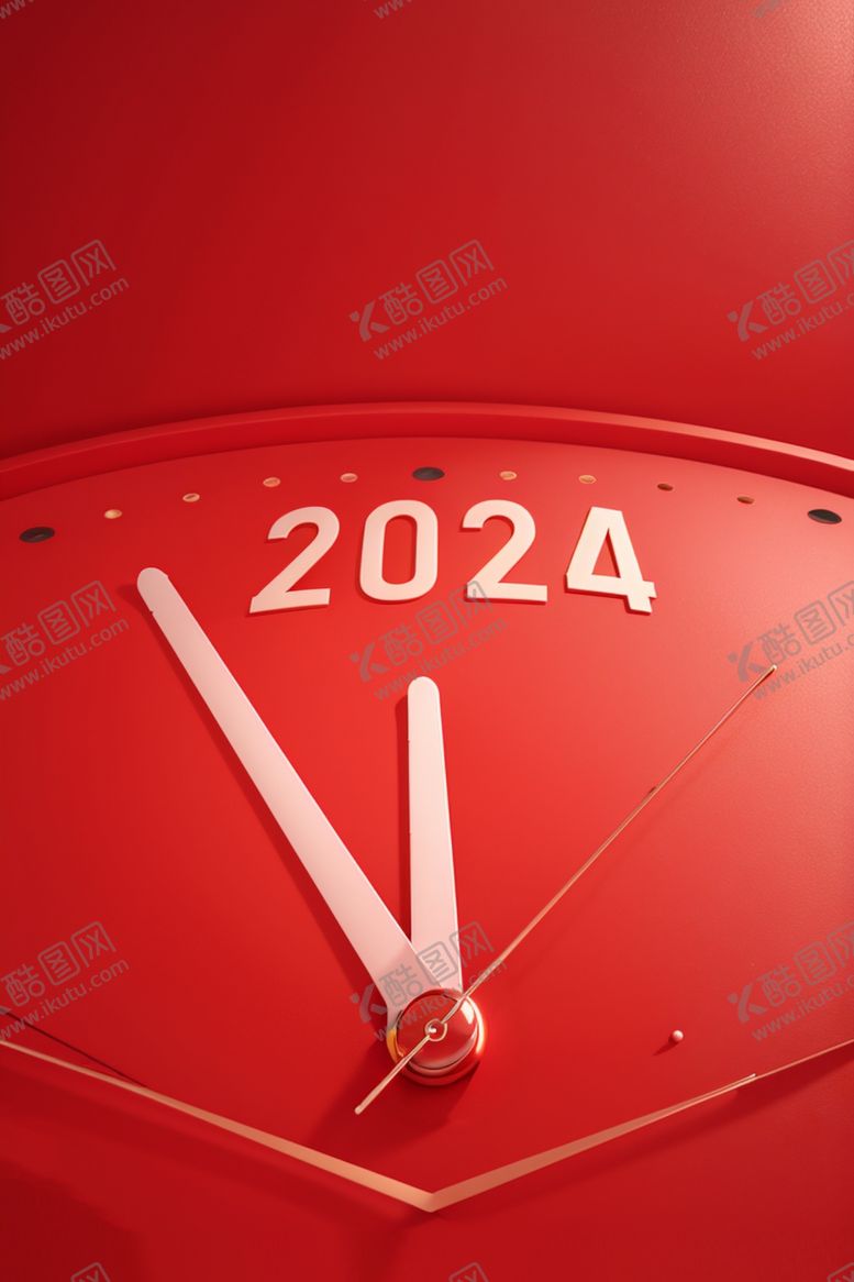 编号：55555101271705017744【酷图网】源文件下载-元旦新年时钟指针跨年海报