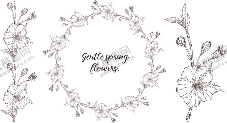 编号：28655710122213451768【酷图网】源文件下载-植物花边