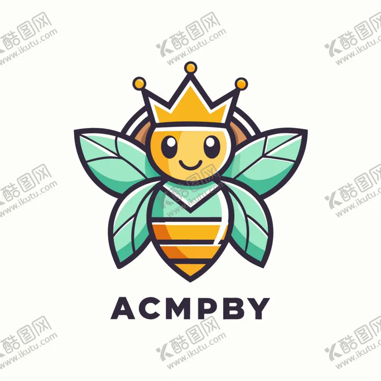 编号：90108301240629436651【酷图网】源文件下载-蜜蜂Logo