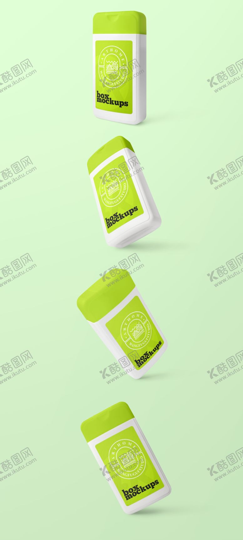 编号：90304410101238308438【酷图网】源文件下载-化妆品瓶子样机