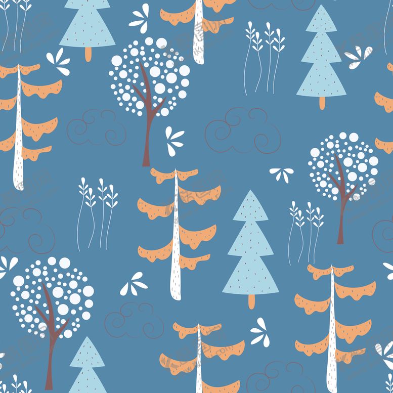 编号：92366610291549107474【酷图网】源文件下载-无缝印花