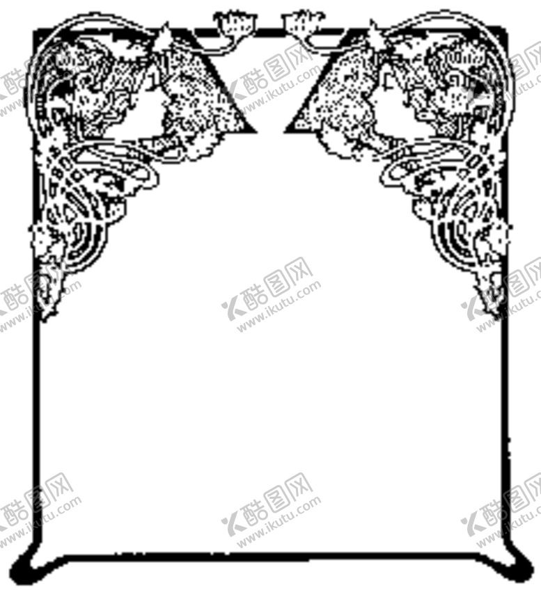 编号：86923706151208207298【酷图网】源文件下载-镂空花图案