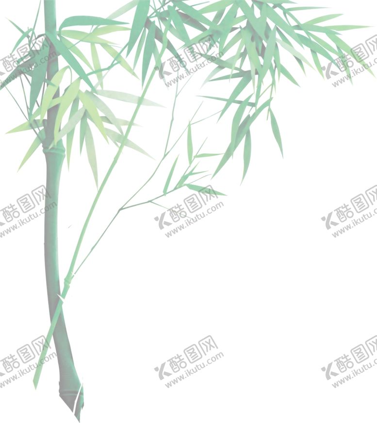 编号：74333210292233557998【酷图网】源文件下载-水墨竹子