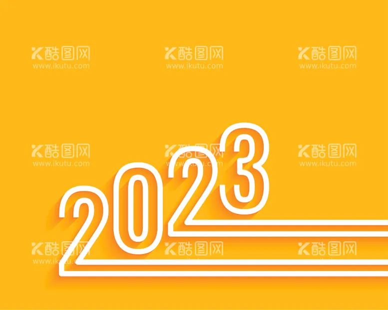 编号：69531012130619256236【酷图网】源文件下载-2023线条字体