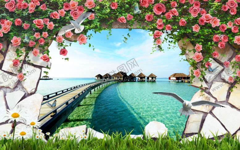 编号：88676410210320024026【酷图网】源文件下载-电视背景墙