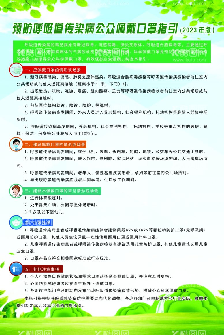 编号：50698611271003312438【酷图网】源文件下载-预防呼吸道传染病