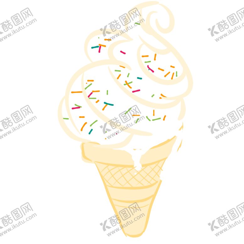 编号：45367809181853300756【酷图网】源文件下载-卡通冰淇淋