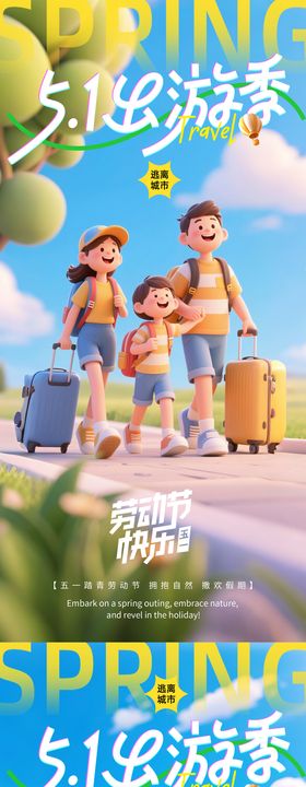 五一一家人出游季