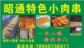 烧烤昭通小肉串烤串