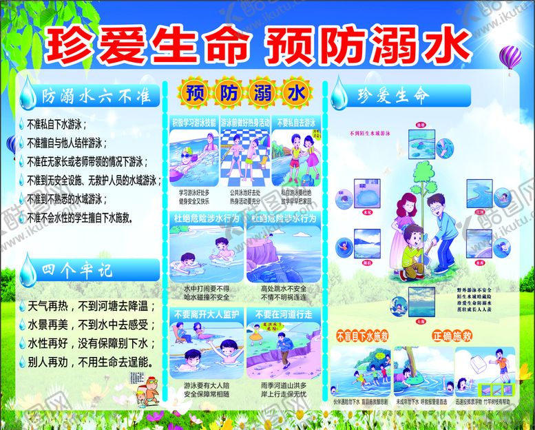 编号：17182406270523361764【酷图网】源文件下载-预防溺水