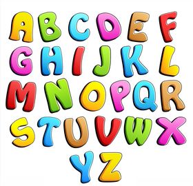卡通字母