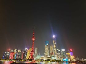 东方明珠夜景