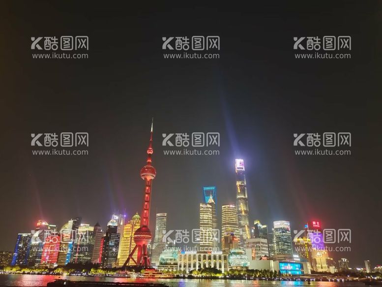 编号：19917612110503264689【酷图网】源文件下载-东方明珠夜景