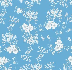 小碎花手绘回位艺术