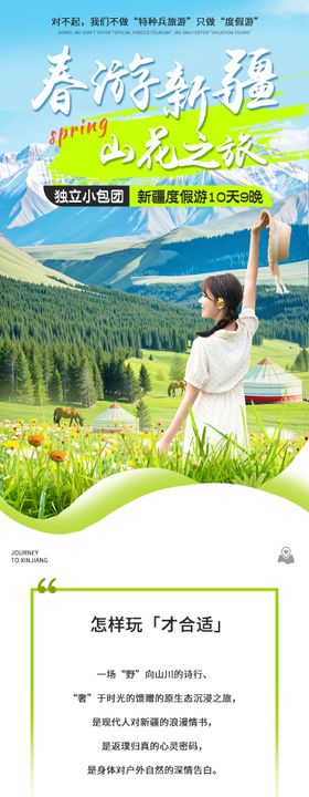 春游新疆山花之旅