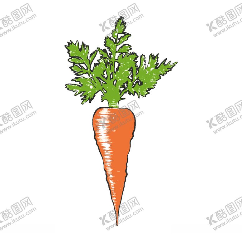 编号：41459810090517094034【酷图网】源文件下载-手绘蔬菜插画