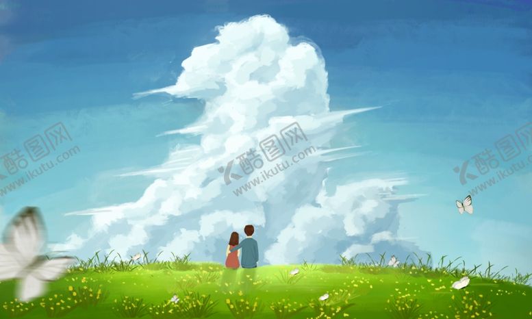 编号：99611905070709157683【酷图网】源文件下载-卡通情侣头像图片