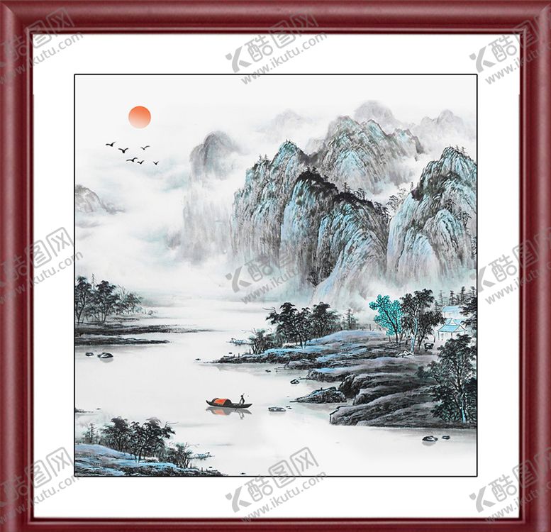 编号：13875304231024218223【酷图网】源文件下载-山水画