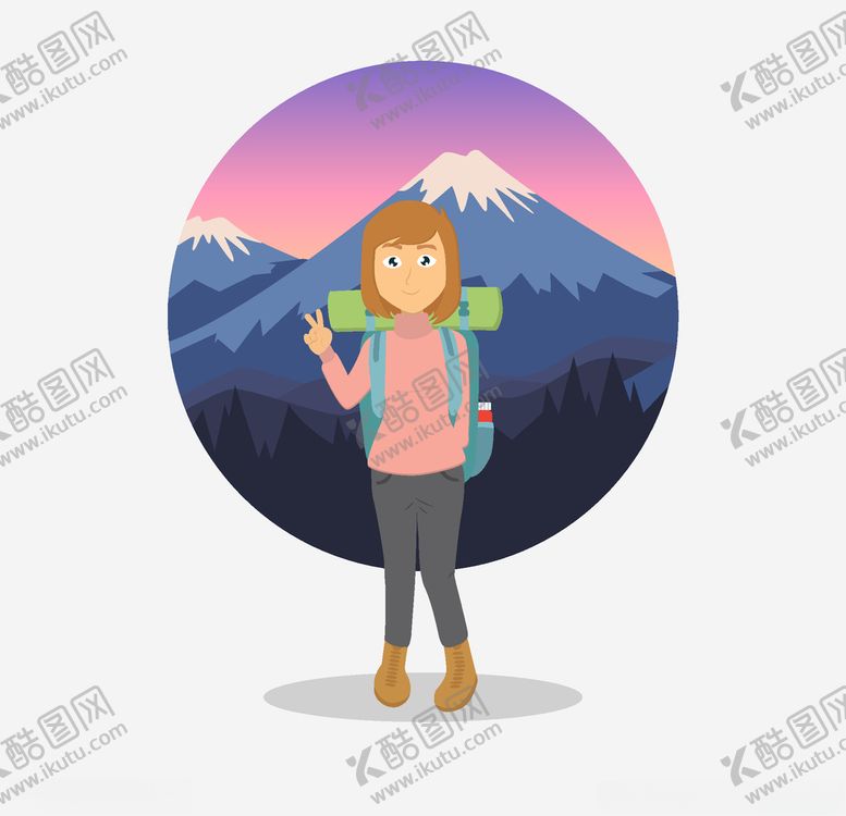编号：88577709261833079006【酷图网】源文件下载-旅客游客