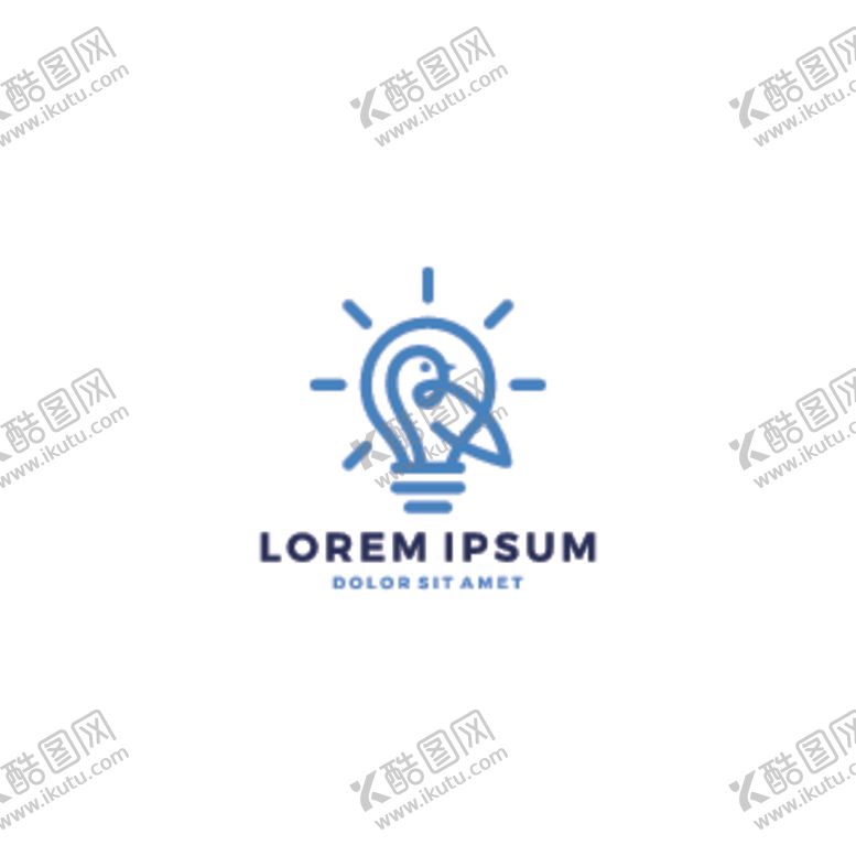 编号：73206607040857311482【酷图网】源文件下载-灯泡LOGO