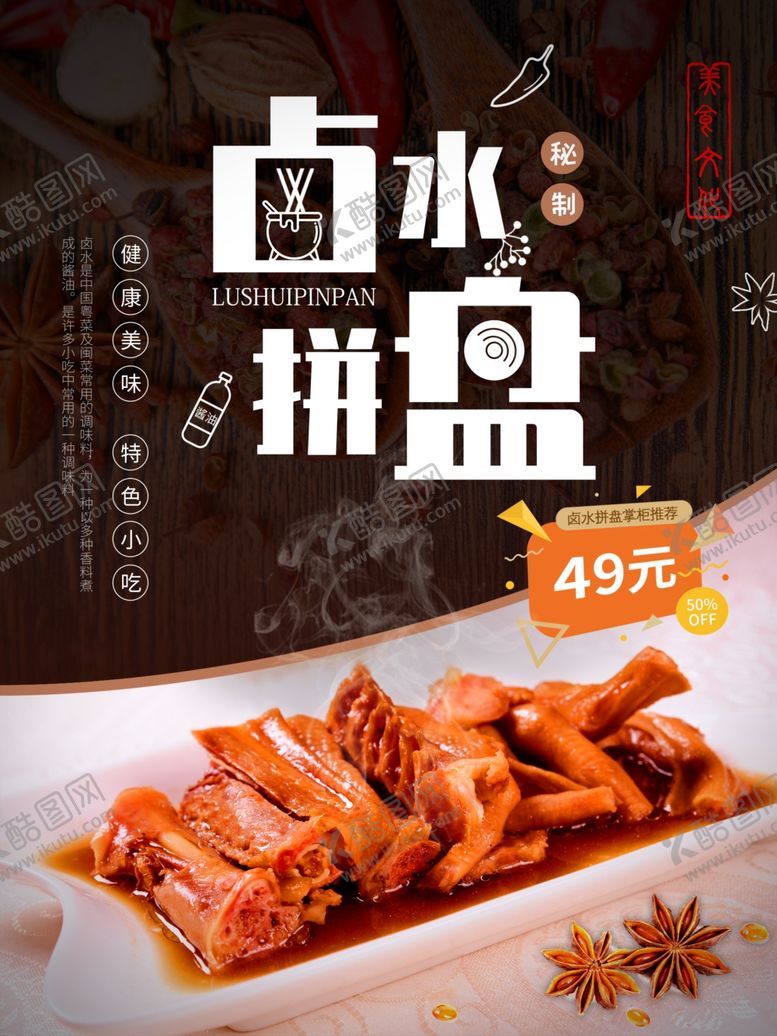 编号：23806809250149145694【酷图网】源文件下载-卤水拼盘