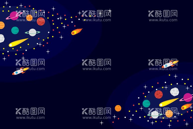 编号：26134509180425407605【酷图网】源文件下载-星球背景 