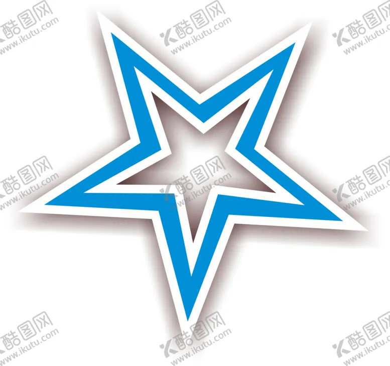 编号：10541501260152081509【酷图网】源文件下载-蓝色星星