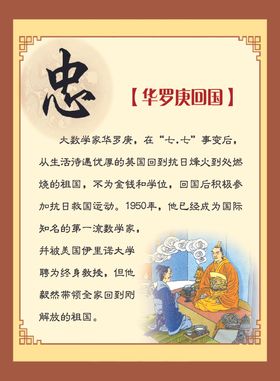 中华传统美德忠