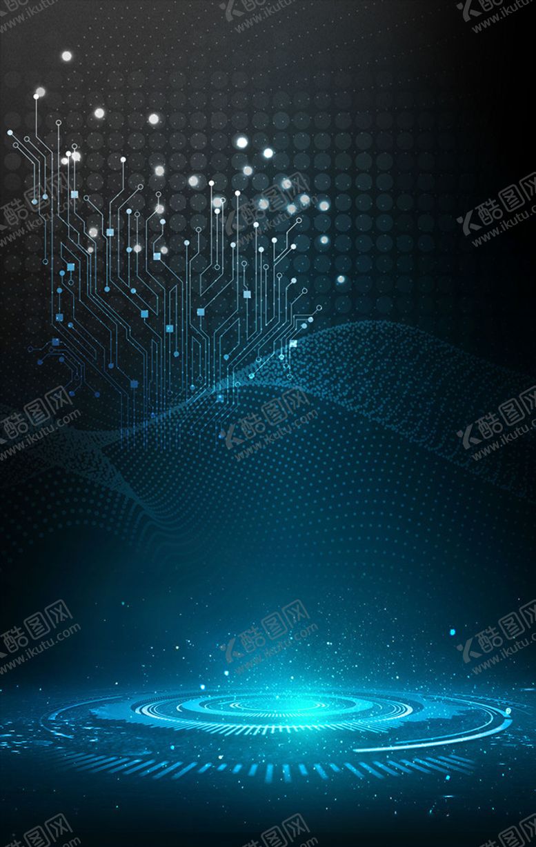 编号：86934010212250517738【酷图网】源文件下载-商务科技背景