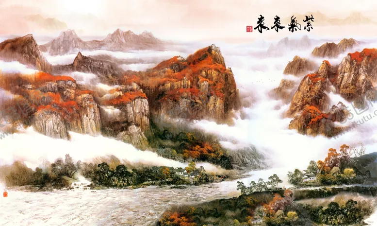 编号：51384307062103241097【酷图网】源文件下载-装饰画背景墙