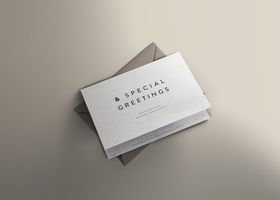 贺卡样机