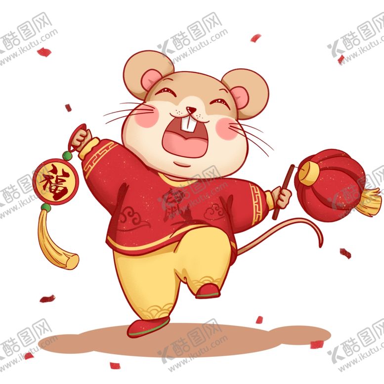 编号：10769607140405005521【酷图网】源文件下载-鼠年元素