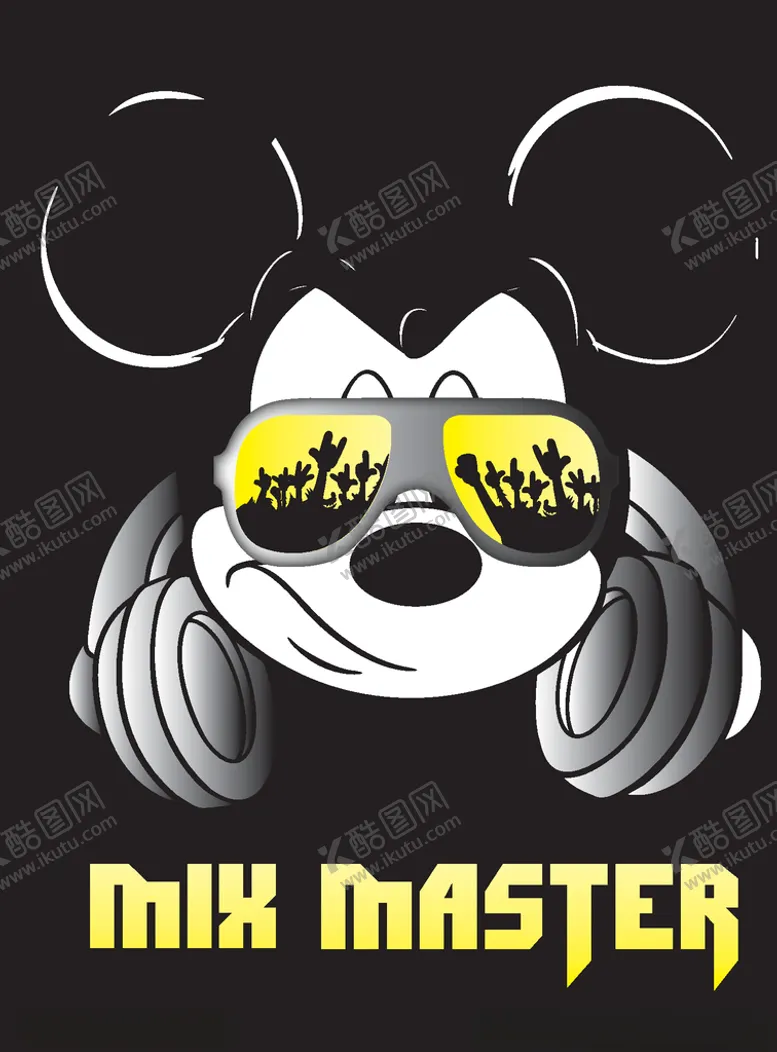 编号：76550306290407136330【酷图网】源文件下载-炫酷米老鼠