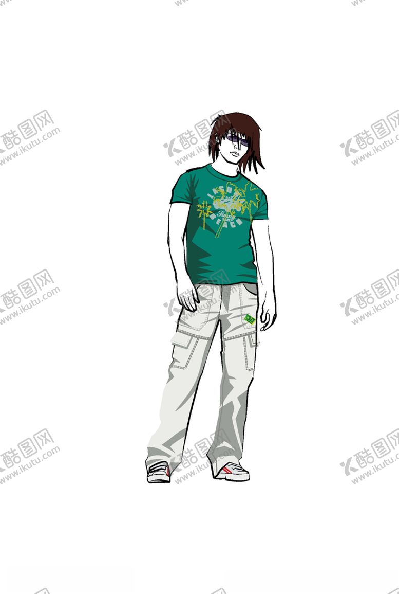 编号：58618510240813195500【酷图网】源文件下载-服装印花