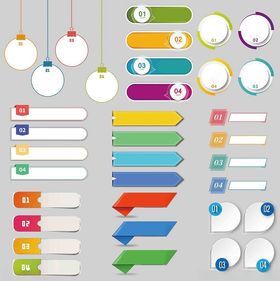 多彩装饰元素集合