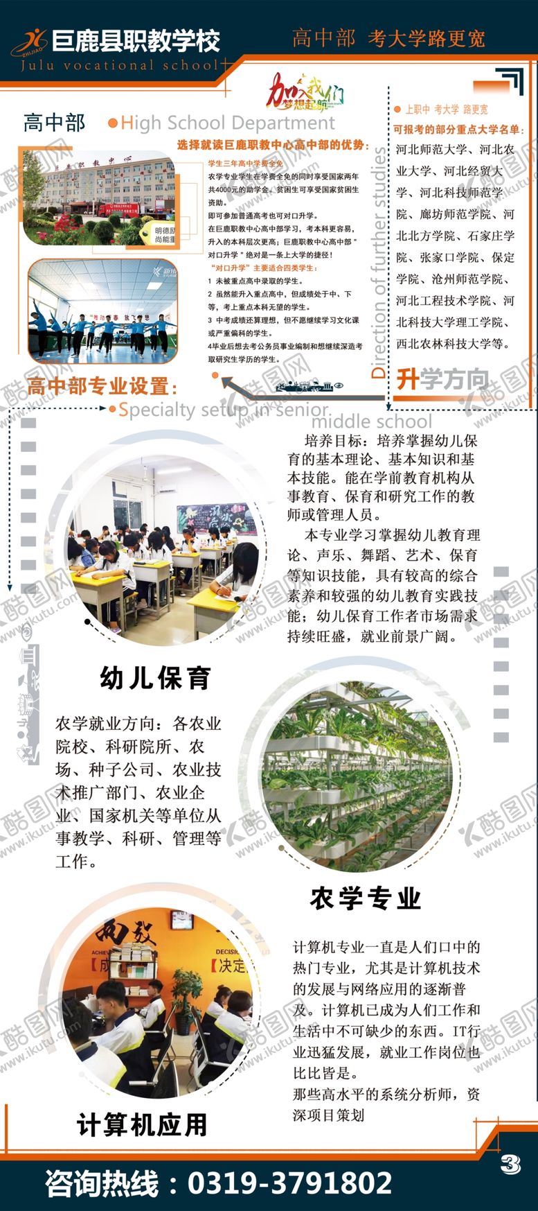 编号：80225606290606136631【酷图网】源文件下载-高中部展板