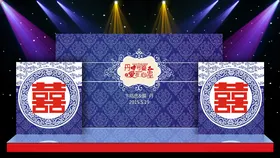 主体婚礼现场布置设计源文件素材