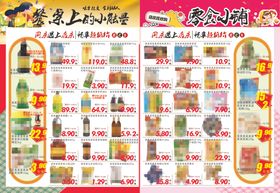 超市DM餐桌上的小能量零食小铺