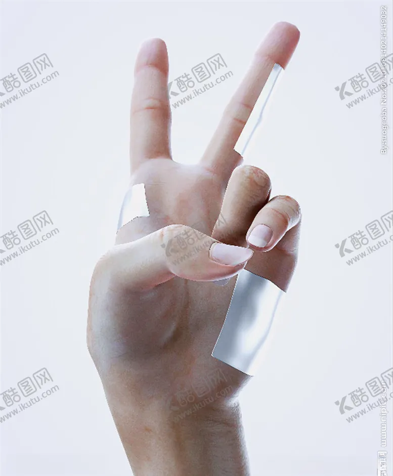 编号：43316206302017416447【酷图网】源文件下载-C4D模型手耶的手势