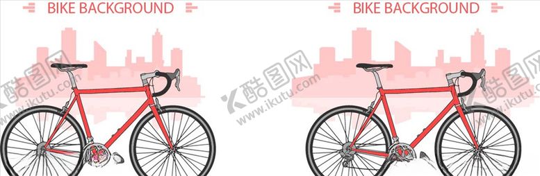 编号：84852910290407508262【酷图网】源文件下载-手绘自行车