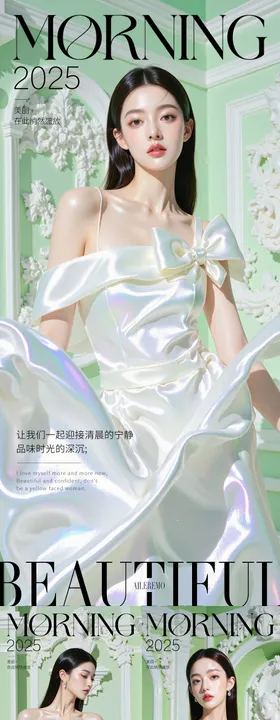 医美早安海报
