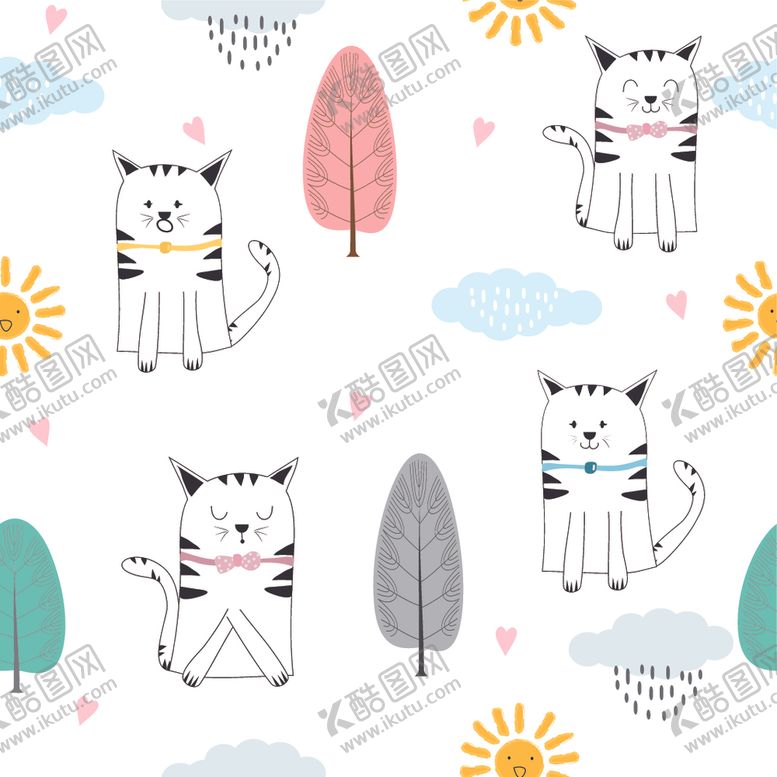 编号：42829409240518206121【酷图网】源文件下载-手绘花纹印花