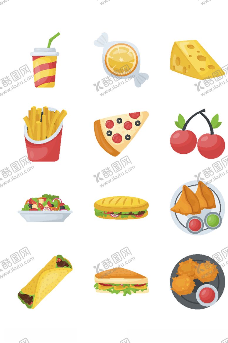 编号：74098505050957231200【酷图网】源文件下载-饮食图标