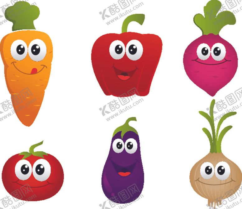 编号：13236110081510598440【酷图网】源文件下载-矢量果蔬素材
